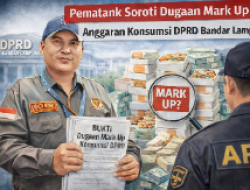 Pematank Soroti Dugaan Mark Up Anggaran Konsumsi DPRD Bandar Lampung