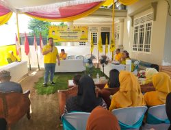 Konsolidasi di Muscam Golkar Seputih Agung, Tomi Ajak Kader Kompak dan Solid Bergerak