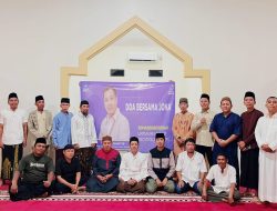 Jamaah Masjid di Kotabumi Doakan Ade Jona Pimpin BPP HIPMI