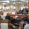 Dewan Molor di Sidang Paripurna HUT ke-344 Kota Bandarlampung