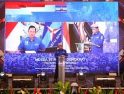 Musda VI Demokrat Lampung, AHY Ajak Kader Demokrat Kawal Pembangunan dan Perkuat Konsolidasi