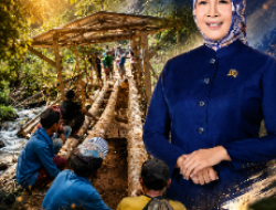 Kala Gotong Royong Menjadi Penopang Akses Waykubu