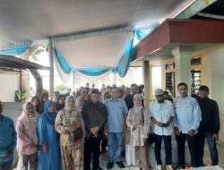 Reses di Durian Payung, Andika Wibawa Desak Pembenahan Literasi, Drainase dan Data Bansos