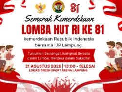 Banjir Hadiah, IJP Lampung Rajut Kebersamaan di Hari Kemerdekaan