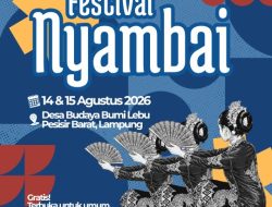 Festival Nyambai 2026: Merawat Tradisi, Menghidupkan Ekonomi Pesisir Barat
