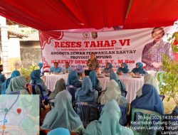 Reses di Gunung Sugih, Ketut Dewi Nadi Tampung Aspirasi Infrastruktur dan Keagamaan Warga Tiga Kecamatan